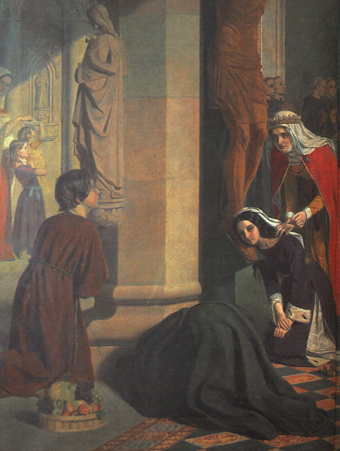 St. Elizabeth of Hungary (detail)