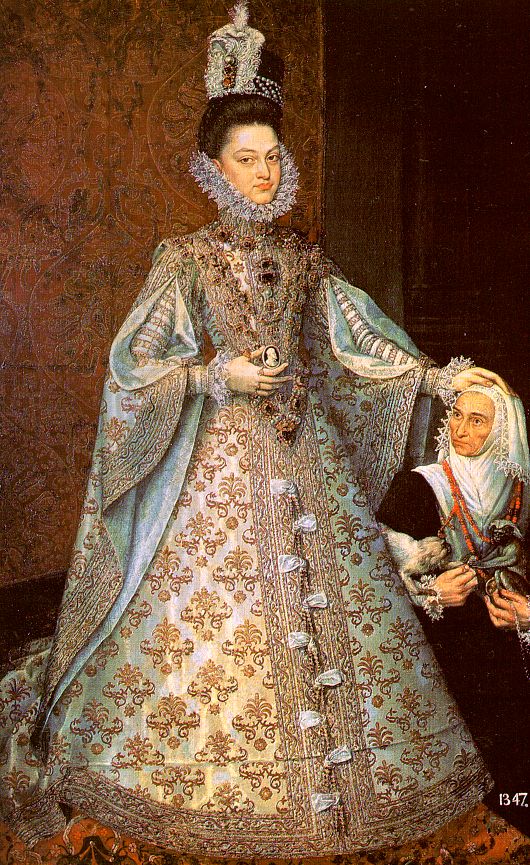 The Infanta Isabel Clara Eugenia with Magdalena Ruiz