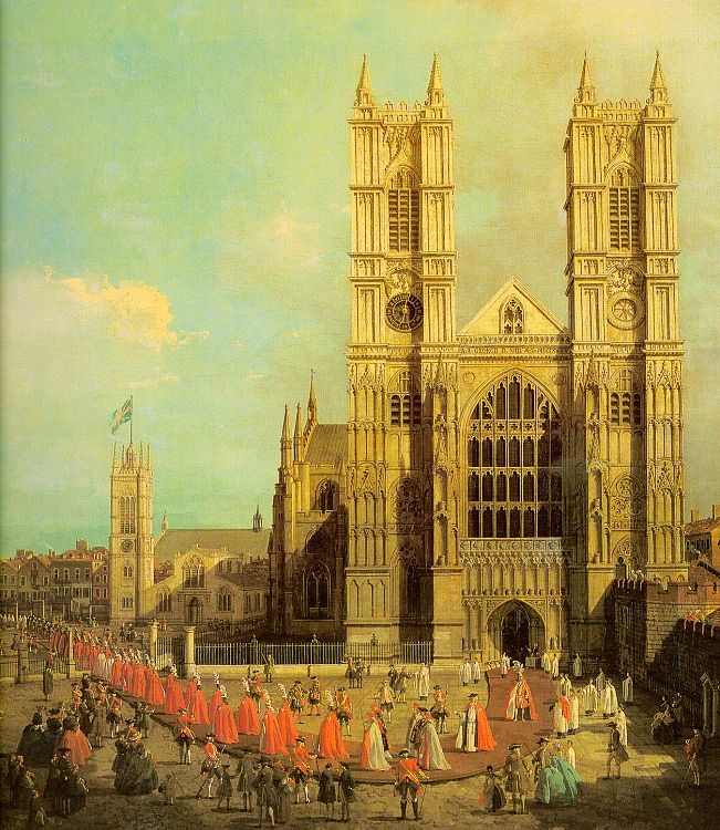 London- Westminster Abbey with a Procession of the Knights of the Bath
