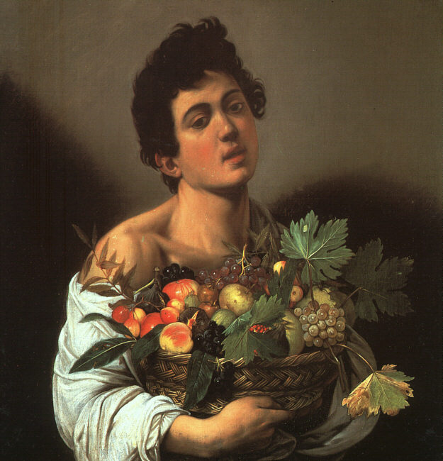 Youth with a Flower Basket