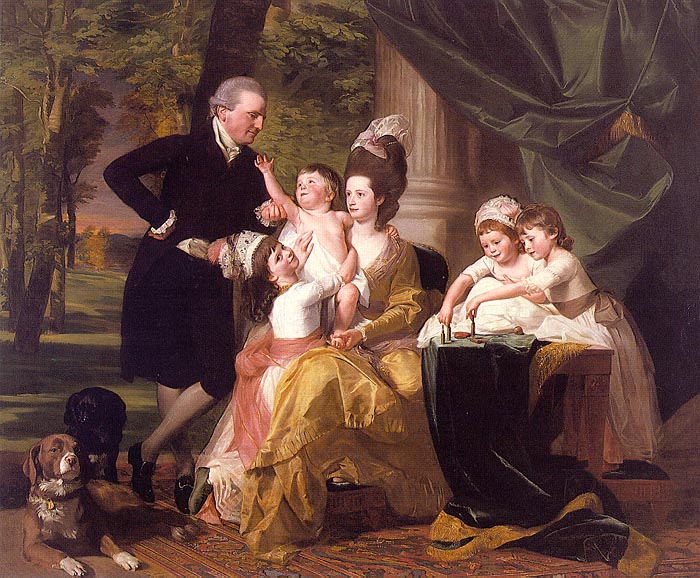 Sir William Pepperrell & his Family