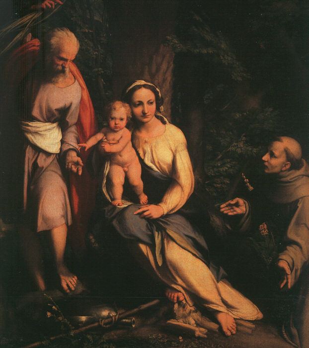 The Rest on the Flight to Egypt with St. Francis