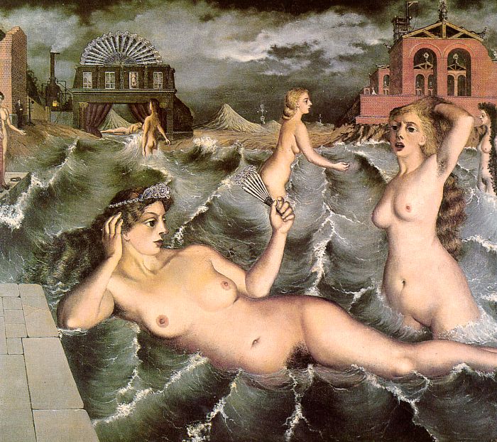 Nymphs Bathing