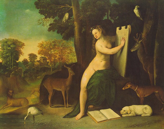Circe & her Lovers in a Landscape