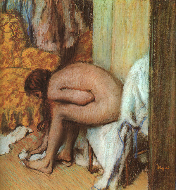 Woman Drying her Feet