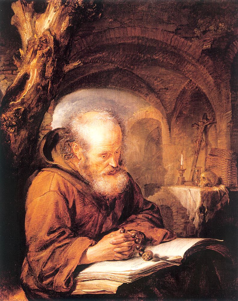 Hermit Praying