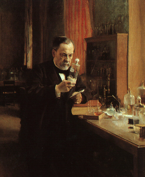 Portrait of Louis Pasteur