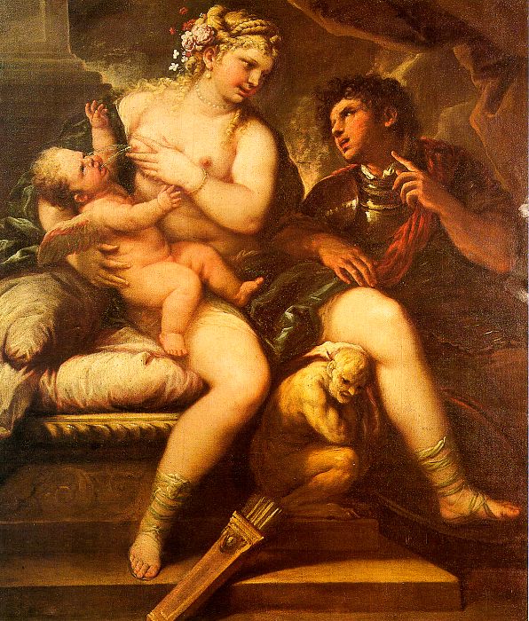 Venus, Cupid and Mars