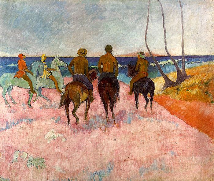 Riders on the Beach