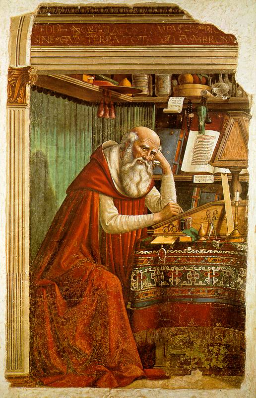 St. Jerome in his Study