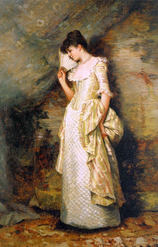 Woman with a Fan