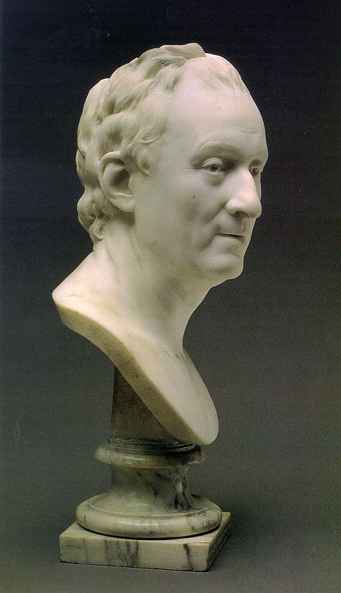 Bust of Denis Diderot