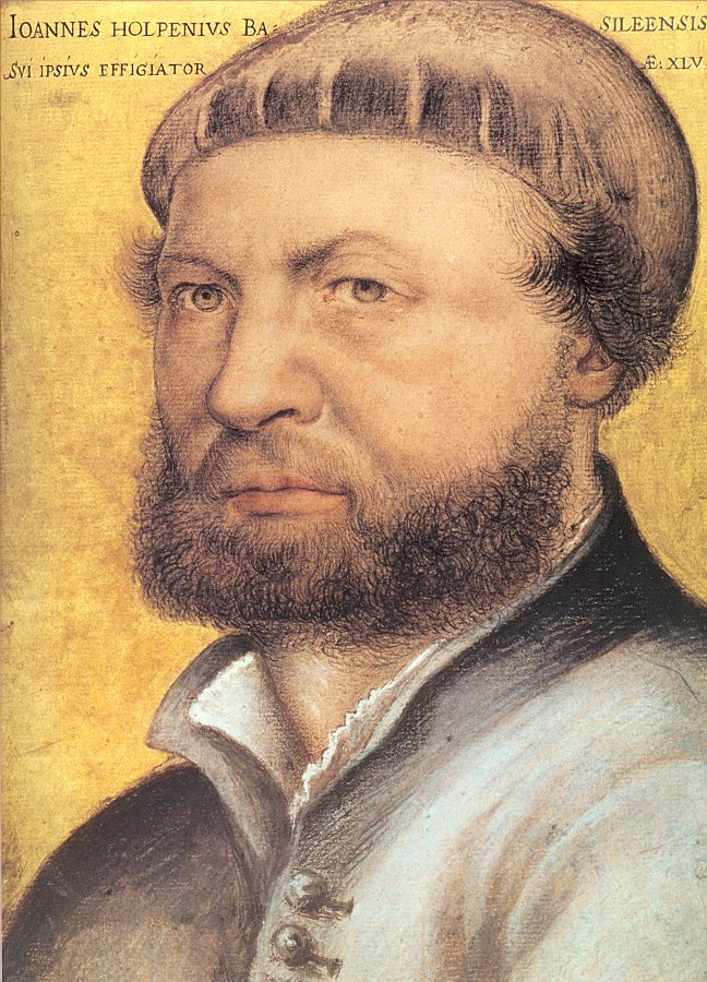 Hans Holbein the Younger: Self-Portrait