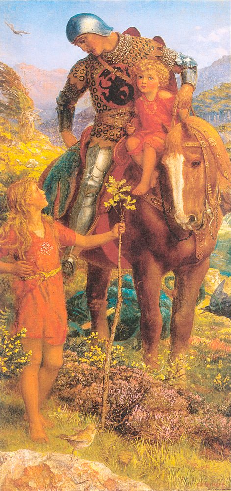 The Rescue (Right panel of diptych)