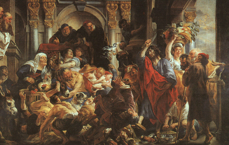 Christ Driving the Merchants from the Temple