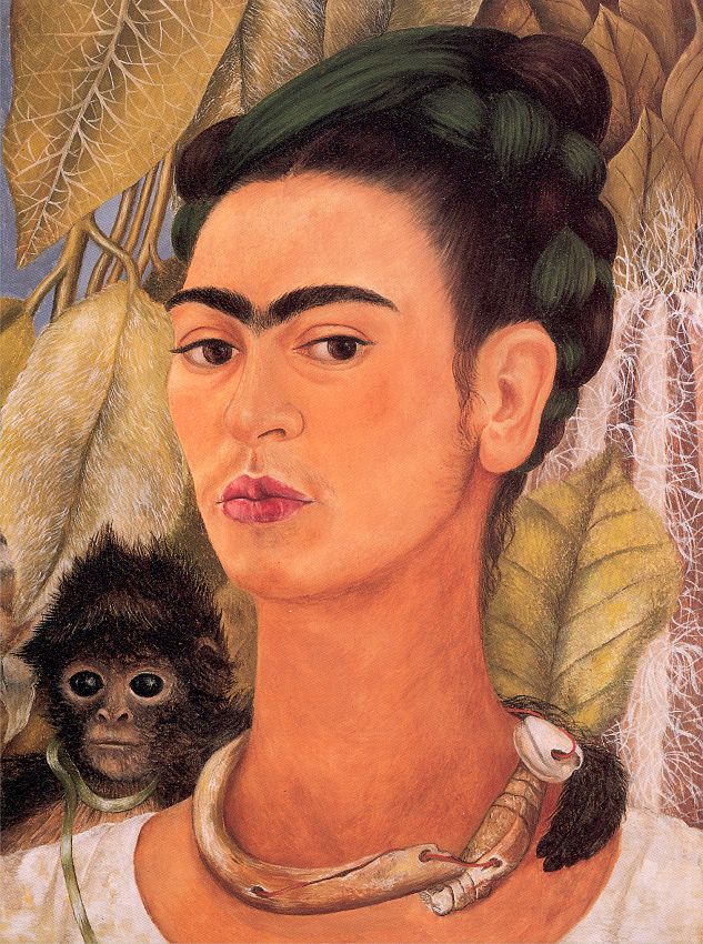 Self-Portrait with Monkey