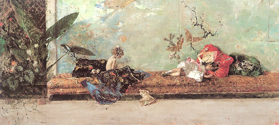 The Artist's Children in the Japanese Salon