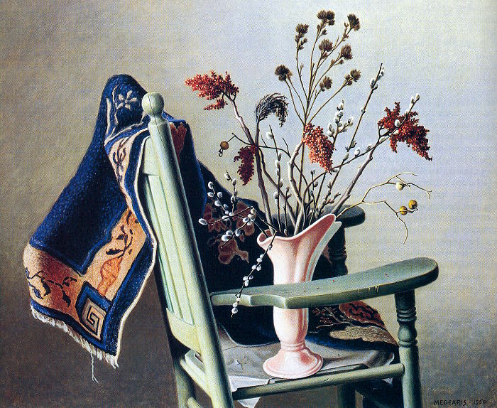 Still Life with Green Chair