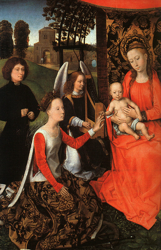 Marriage of St. Catherine (detail)
