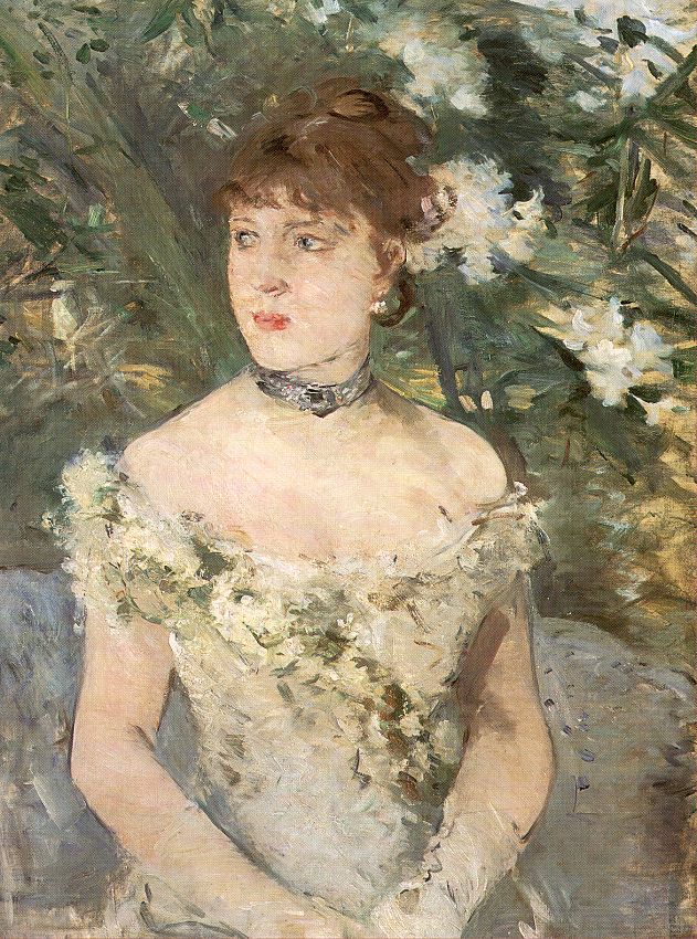 Young Woman Dressed for the Ball
