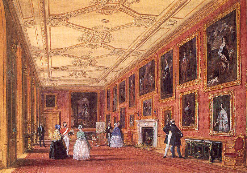 The van Dyck Room, Windsor Castle