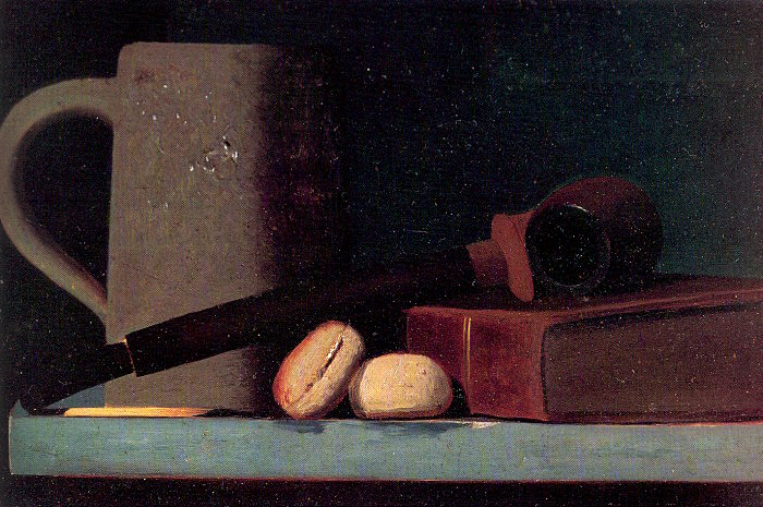 Mug, Pipe, and Biscuits