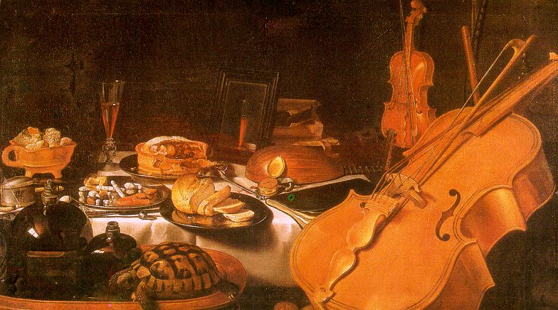 Still Life with Musical Instruments