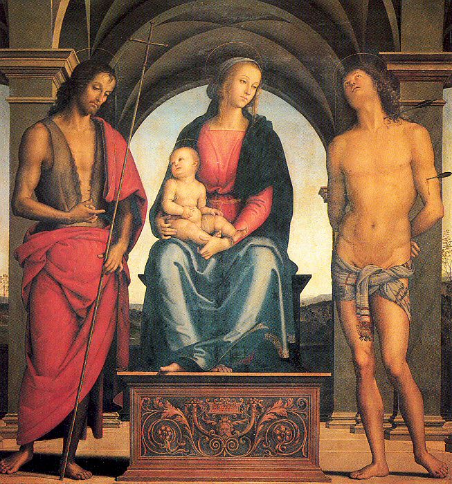Madonna and Child with Saints John the Baptist and Sebastian