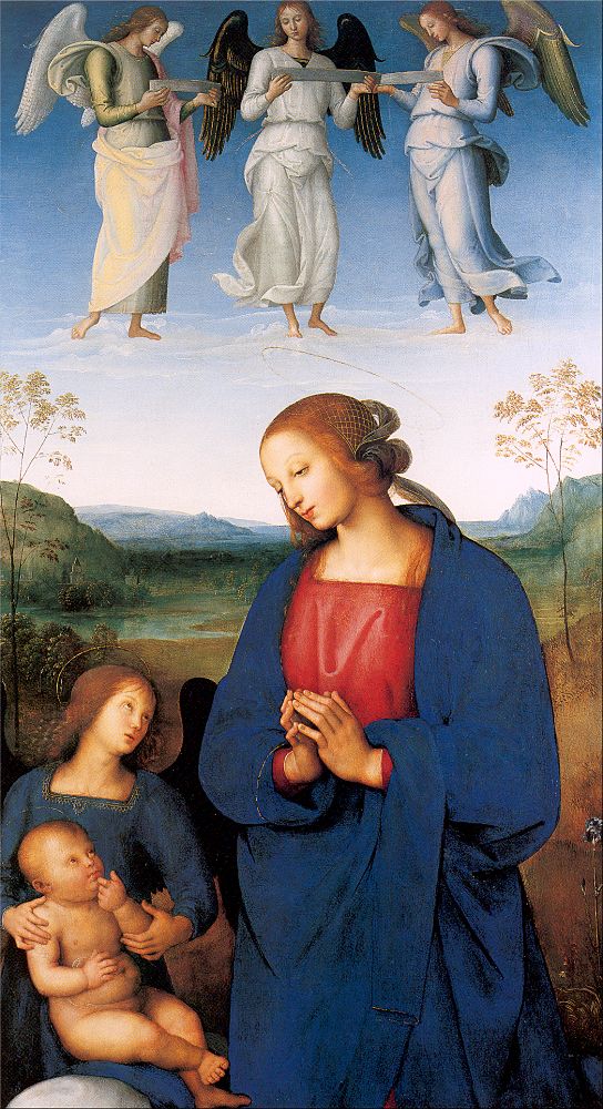 The Virgin and Child with an Angel