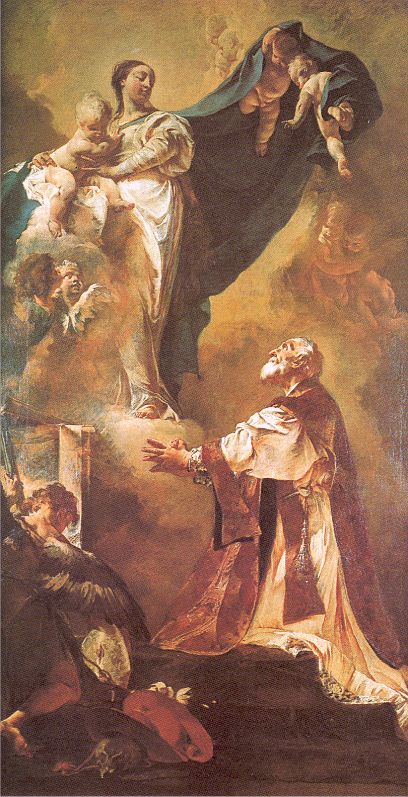 The Virgin Appearing to St. Philip Neri