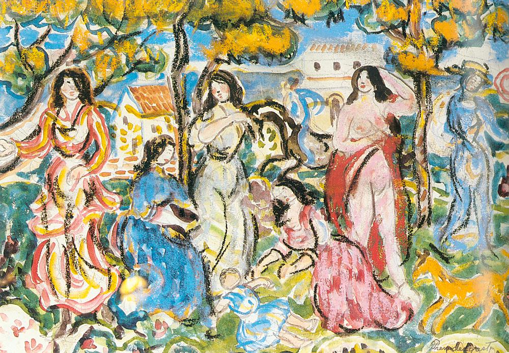 Figures in a Landscape