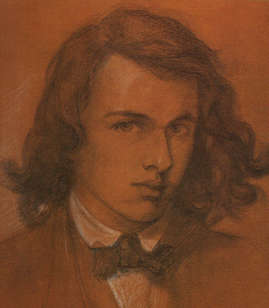 D. G. Rossetti: Self-Portrait at Age 18