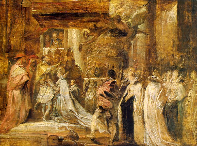 The Coronation of Marie de' Medici (oil sketch)