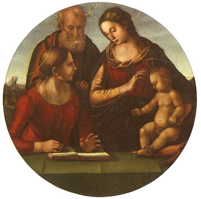 Madonna & Child with Two Saints