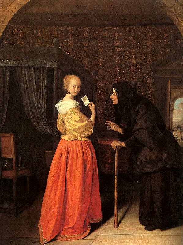 Bathsheba Receiving David's Letter