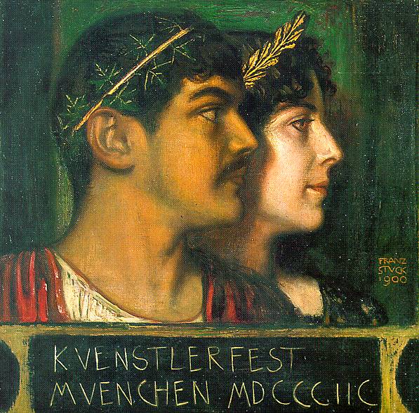 Franz and Mary Stuck as a God and Goddess