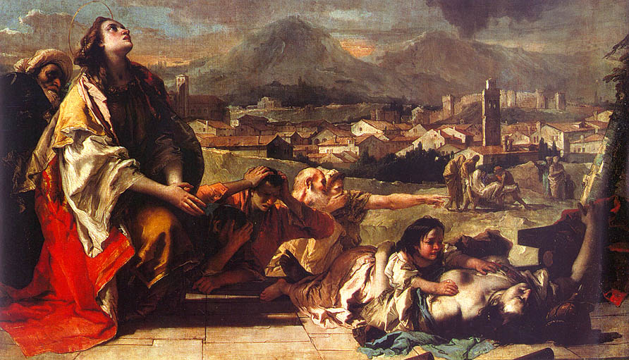 St. Thecla Liberating the City of Este from the Plague