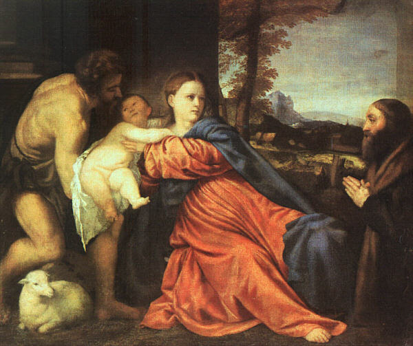 Holy Family & a Donor
