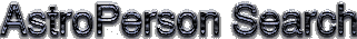 AstroPerson Search