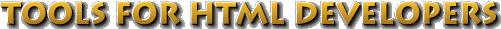HTML TOOLS