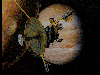 Рисунок: ''Галилео'' и Юпитер