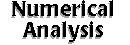 Numericcal Analysis