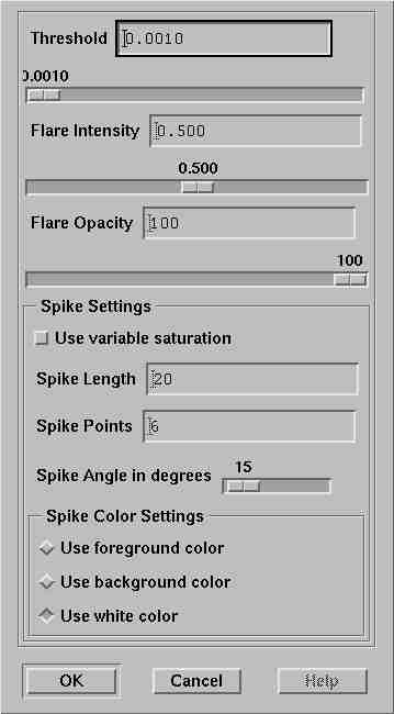 Sparkle Dialog Box Image